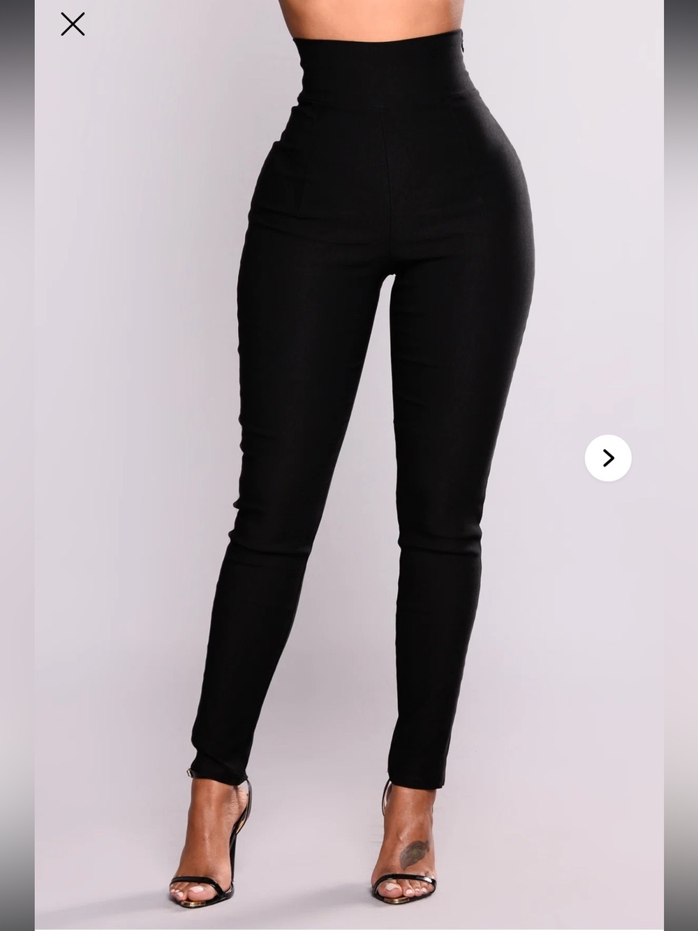 FASHION NOVA VENETIAN HIGH RISE TROUSER